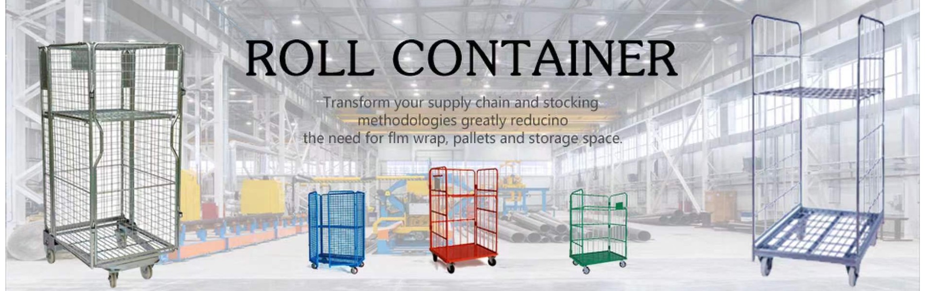 Контейнер с рулоном, проволочный контейнер, поддон клетки,Qingdao Rewell Logistics Equipment Co., Ltd